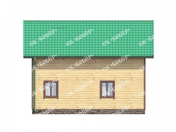 Дом из бруса 9х10. фото