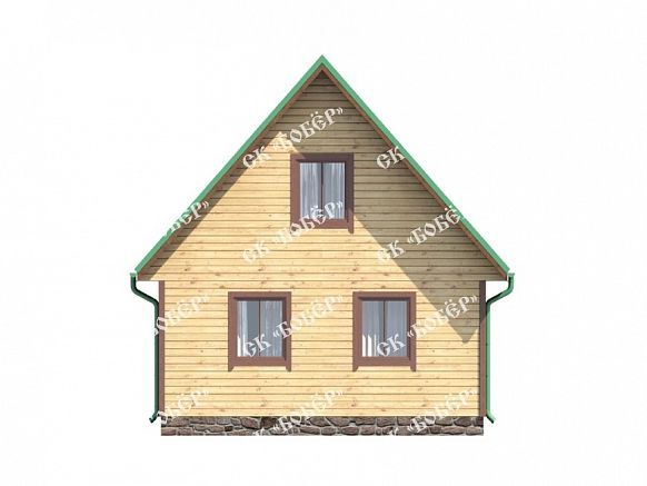 Дом из бруса 6х7. фото
